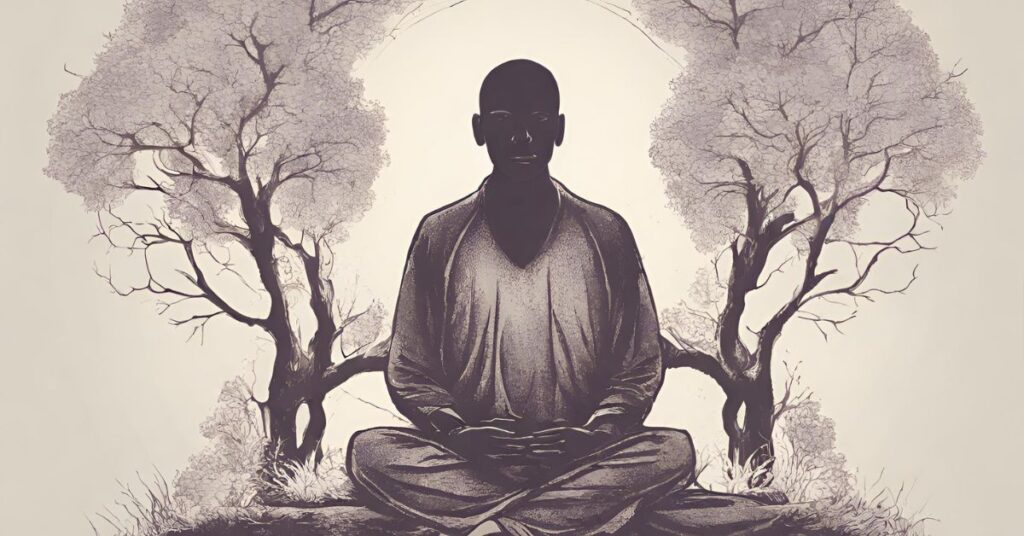 Man Practicing Mindfulness 3