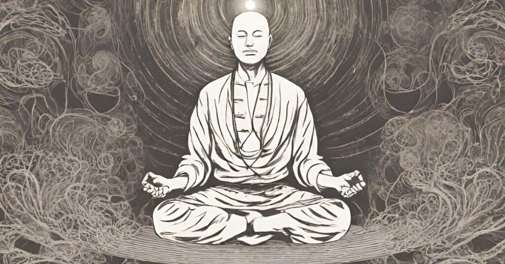 Man Practicing Mindfulness 4