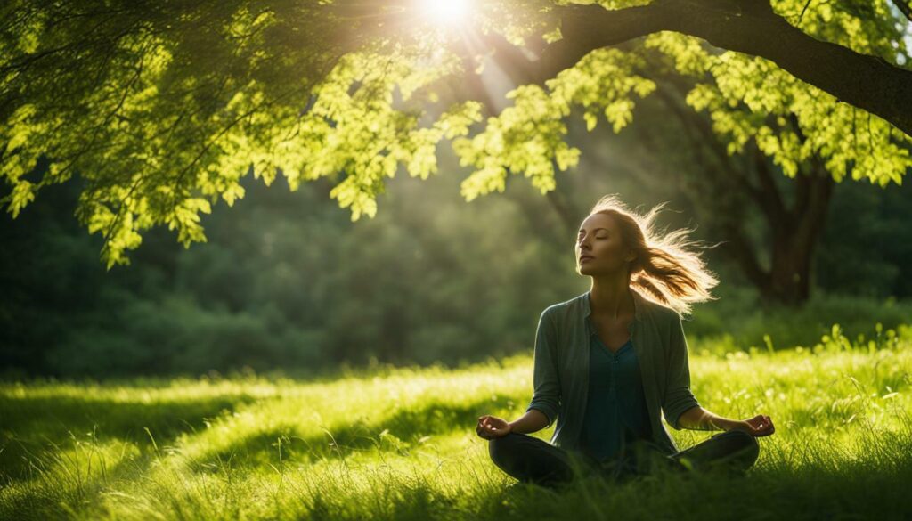Meditation for stress relief and mental health