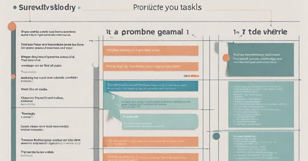 Prioritize Your Tasks Chart