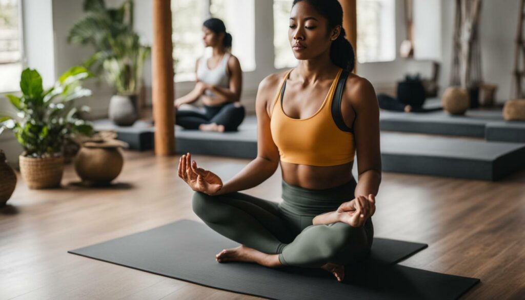 flexibility training with yoga