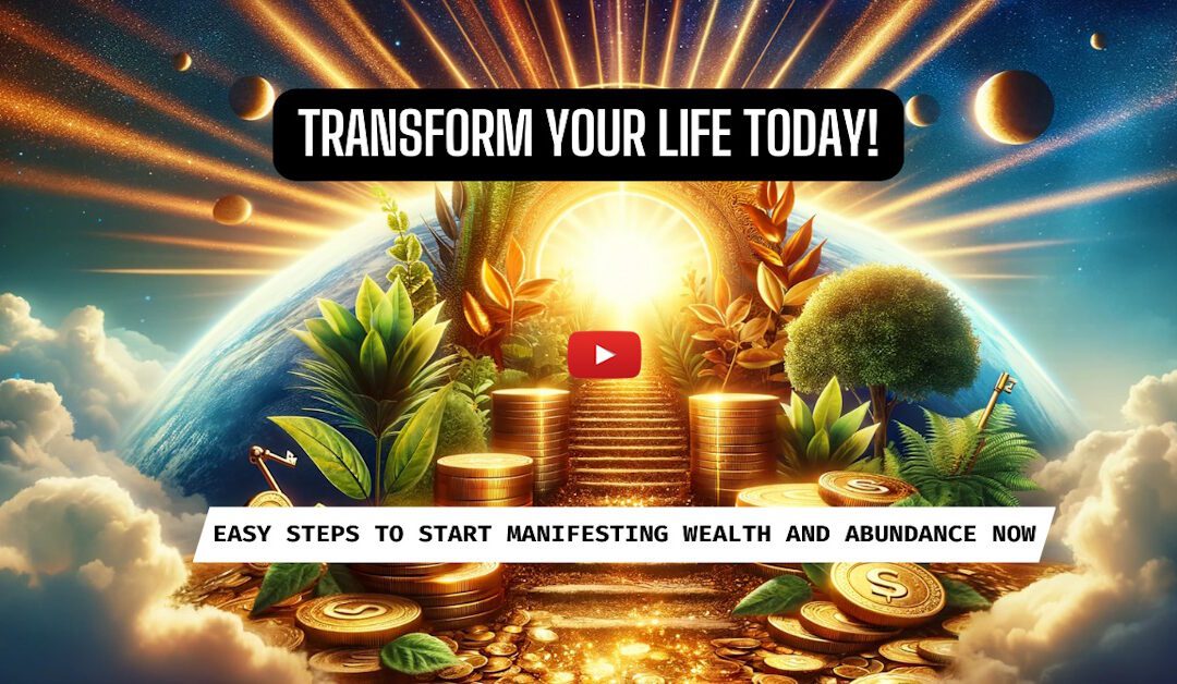 Transform Your Life Today: Easy Steps to Start Manifesting Wealth and Abundance Now