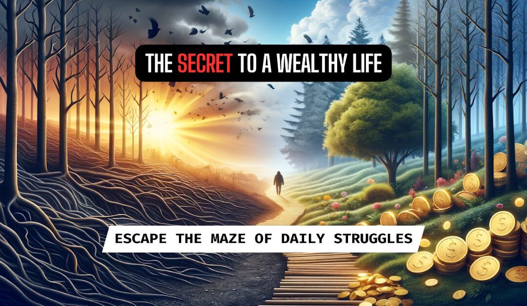 Escape the Maze of Daily Struggles: Learn the Hidden Steps to a Wealthy Life!