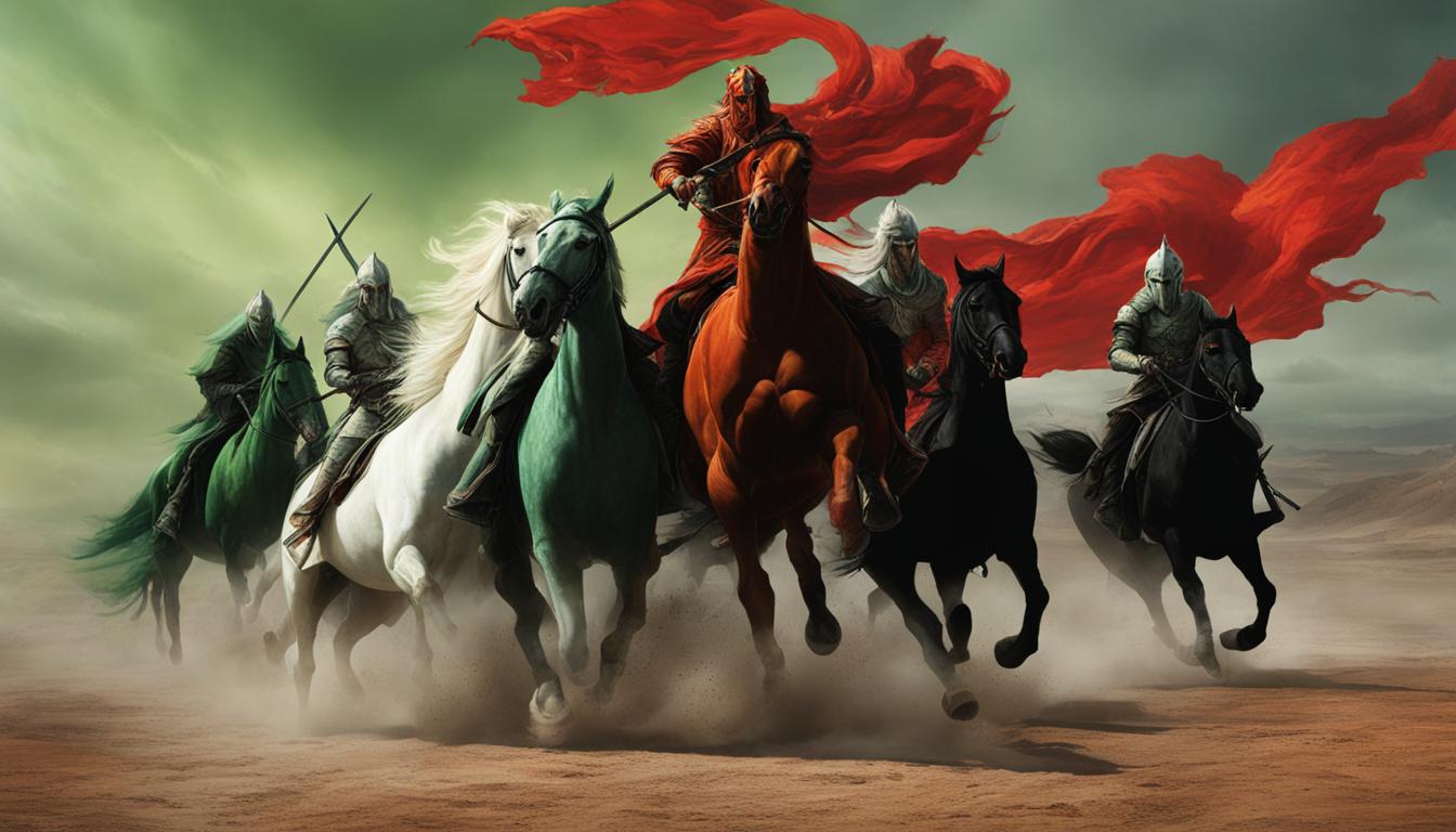 biblical four horsemen of the apocalypse