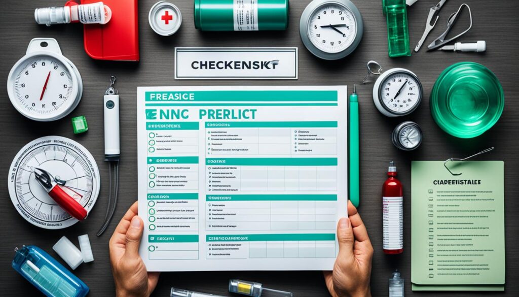 emergency preparedness checklist