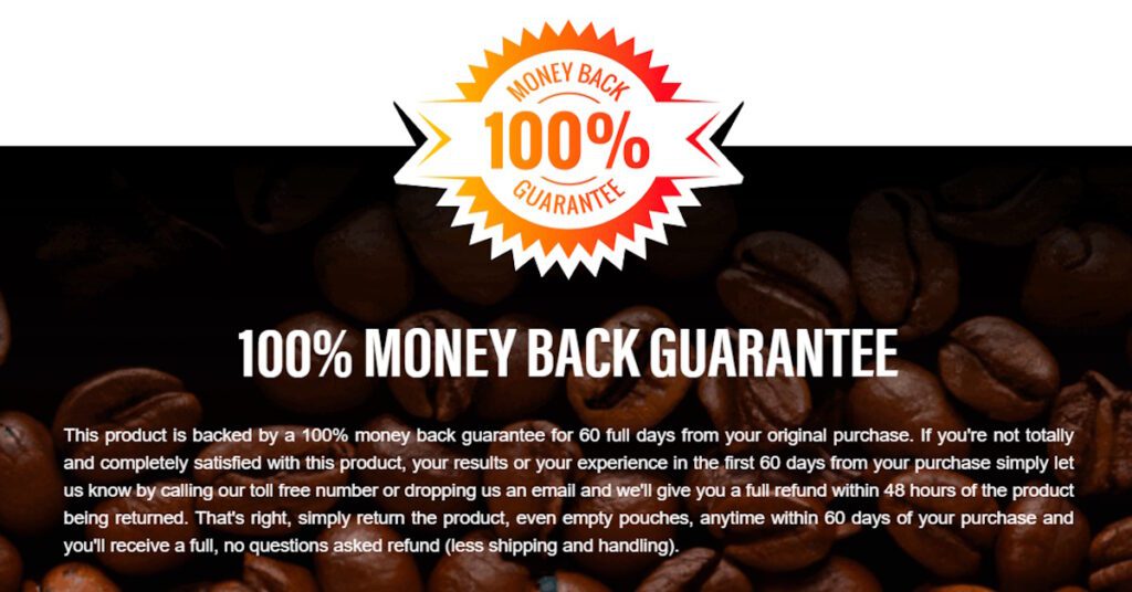 60 day Money Back guarantee