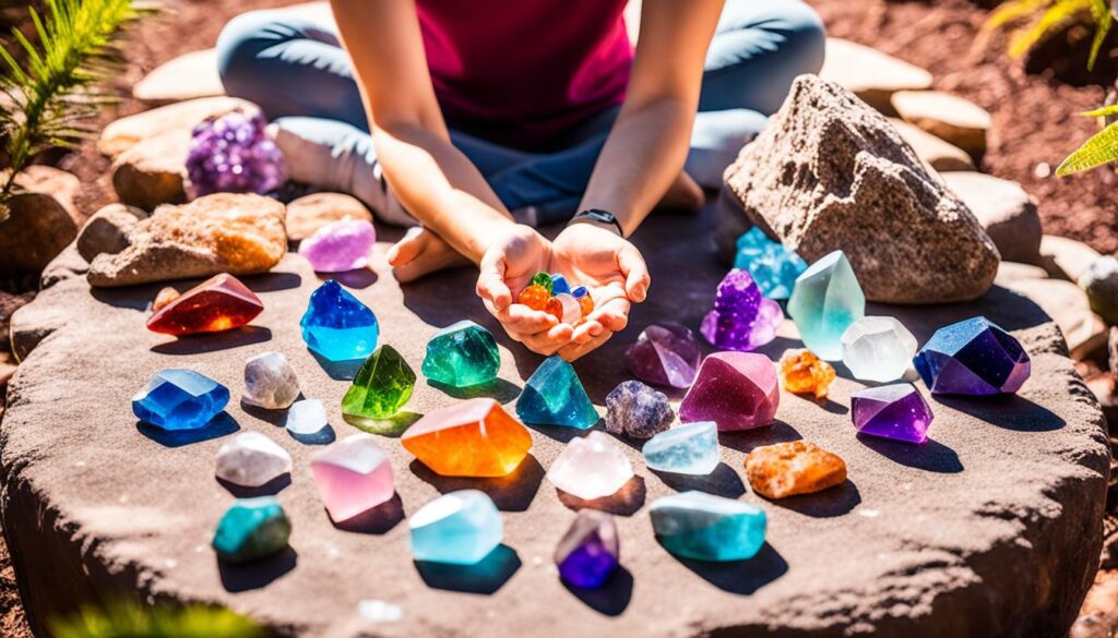 using crystals for healing