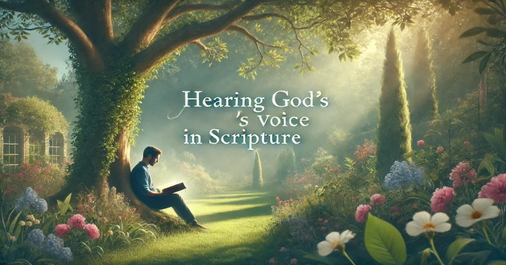 Hearing Gods Voice in Scripture