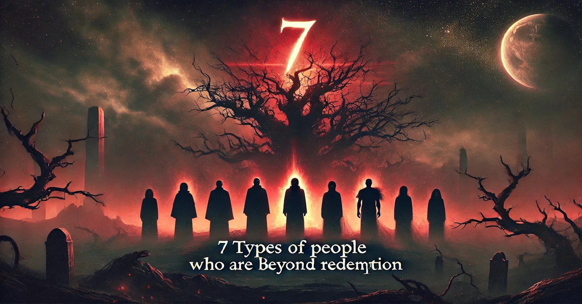 7 Types of People Who Are Beyond Redemption