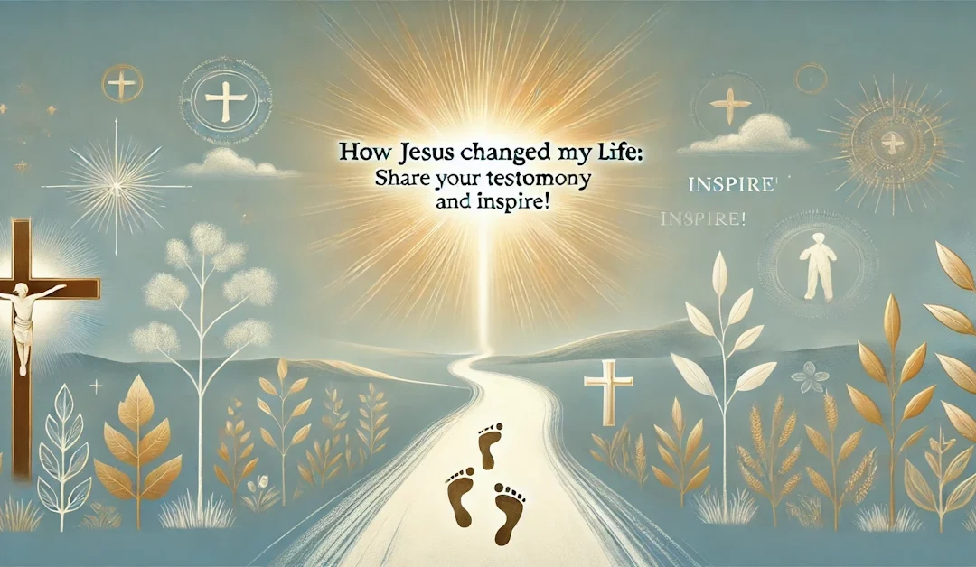 How Jesus Changed My Life: Share Your Testimony and Inspire!