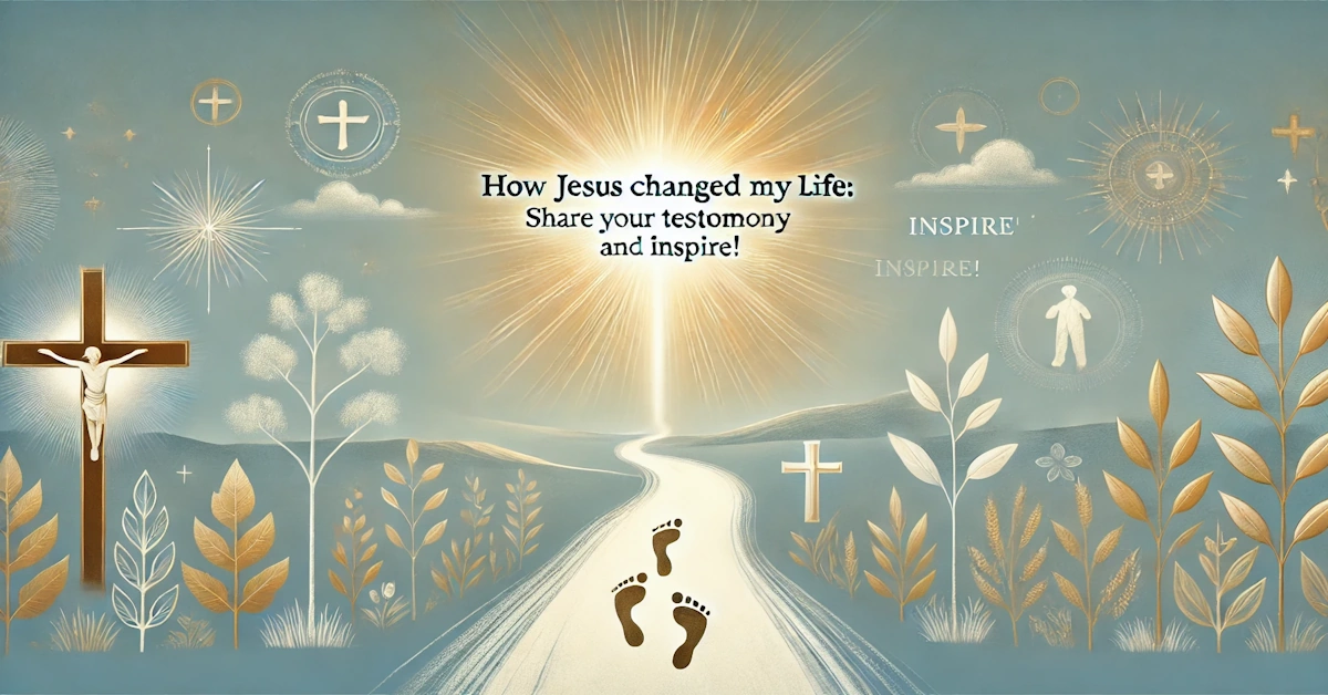 How Jesus Changed My Life: Share Your Testimony and Inspire!