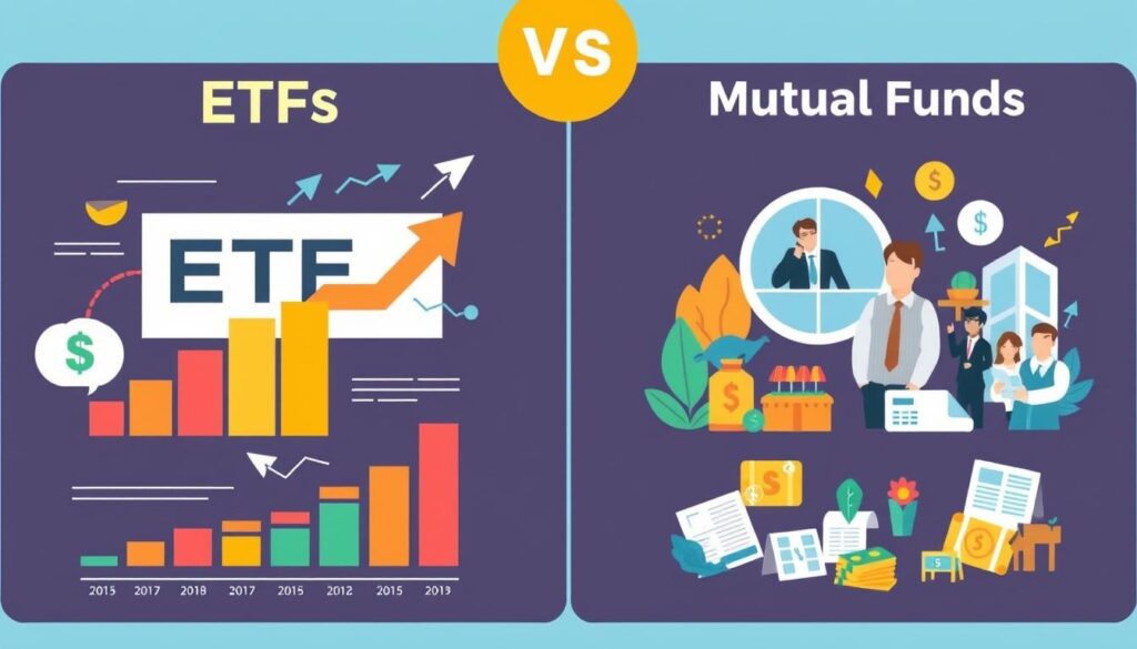 etf and mutual fund comparison