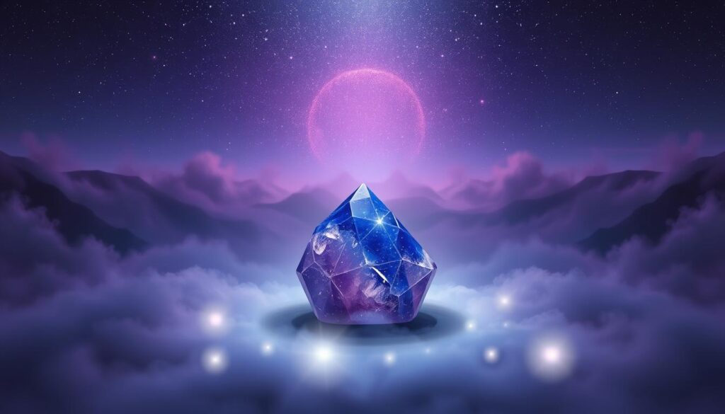 amethyst and lapis lazuli for third eye activation