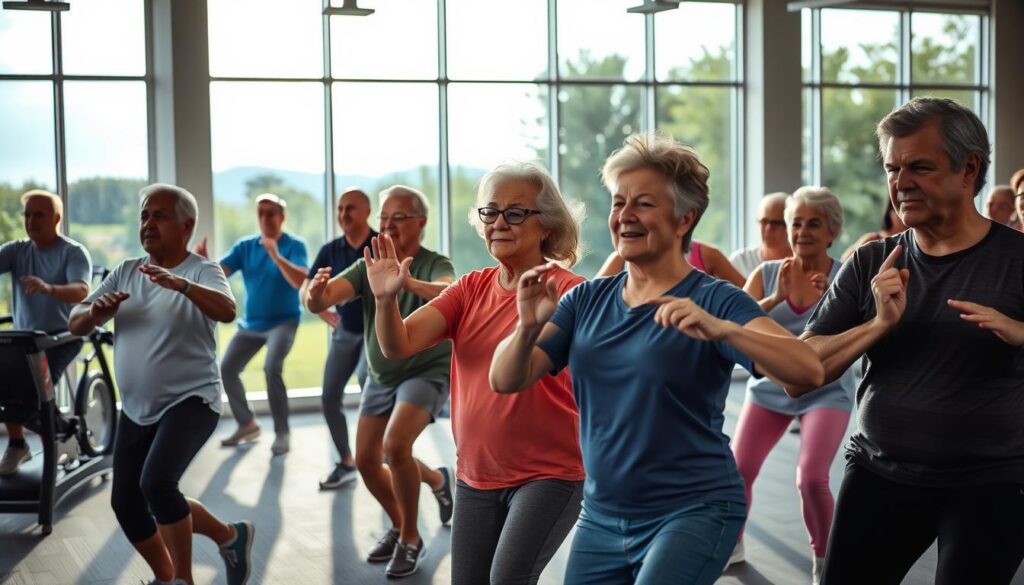 seniors exercise age management
